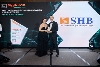 SHB là ngân hàng Việt Nam đầu tiên, duy nhất giành cú đúp  giải thưởng tại Digital Cx Awards 2024